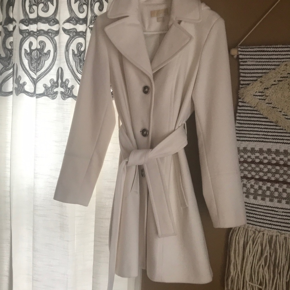 Michael Kors Belted Pea Coat